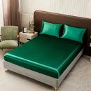 GobekUsa Luxurious Solid Color Satin Bedding Set