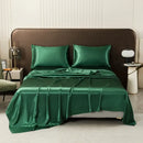 GobekUsa Luxurious Solid Color Satin Bedding Set