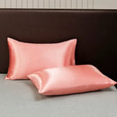 GobekUsa Luxurious Solid Color Satin Bedding Set