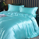 GobekUsa Luxurious Solid Color Silk Bedding Set - King/Queen/Twin