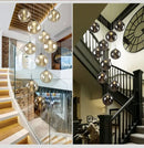 GobekUsa Luxurious Spiral LED Chandelier for Home & Hotel