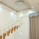 GobekUsa Luxurious Spiral LED Chandelier for Home & Hotel
