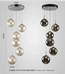GobekUsa Luxurious Spiral LED Chandelier for Home & Hotel