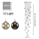 GobekUsa Luxurious Spiral LED Chandelier for Home & Hotel