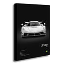 GobekUsa Luxury Cars Canvas Wall Art Print - Modern Home Decor