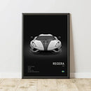 GobekUsa Luxury Cars Canvas Wall Art Print - Modern Home Decor