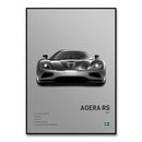 GobekUsa Luxury Cars Canvas Wall Art Print - Modern Home Decor