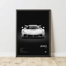 GobekUsa Luxury Cars Canvas Wall Art Print - Modern Home Decor