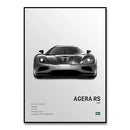 GobekUsa Luxury Cars Canvas Wall Art Print - Modern Home Decor