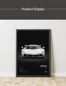 GobekUsa Luxury Cars Canvas Wall Art Print - Modern Home Decor
