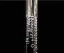 GobekUsa Luxury Chrome Crystal LED Chandelier for Staircase