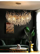GobekUsa Luxury Crystal Chandelier with LED Lights