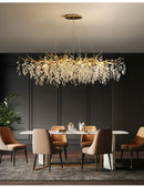 GobekUsa Luxury Crystal Chandelier with LED Lights