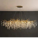 GobekUsa Luxury Crystal Chandelier with LED Lights