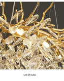 GobekUsa Luxury Crystal Chandelier with LED Lights