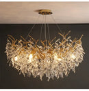 GobekUsa Luxury Crystal Chandelier with LED Lights