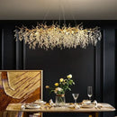 GobekUsa Luxury Crystal Chandelier with LED Lights
