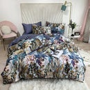 GobekUsa Luxury Egyptian Cotton Bedding Set - Flamingo Leaf
