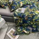 GobekUsa Luxury Egyptian Cotton Bedding Set - Flamingo Leaf