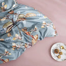GobekUsa Luxury Egyptian Cotton Bedding Set - Flamingo Leaf