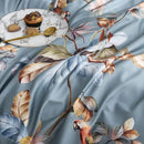 GobekUsa Luxury Egyptian Cotton Bedding Set - Flamingo Leaf