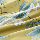 GobekUsa Luxury Egyptian Cotton Bedding Set - Flamingo Leaf Pattern