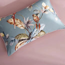 GobekUsa Luxury Egyptian Cotton Bedding Set - Flamingo Leaf Pattern