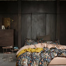 GobekUsa Luxury Egyptian Cotton Bedding Set - Flamingo Leaf Pattern