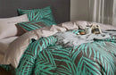 GobekUsa Luxury Egyptian Cotton Bedding Set - Flamingo Leaf Pattern