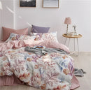GobekUsa Luxury Egyptian Cotton Bedding Set - Flamingo Leaf Pattern