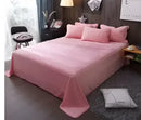 GobekUsa Luxury Egyptian Cotton Bedding Set - Flamingo Leaf Pattern