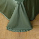 GobekUsa Luxury Egyptian Cotton Bedding Set - Flamingo Leaf Pattern