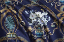 GobekUsa Luxury Egyptian Cotton Bedding Set - Flamingo Leaf Pattern