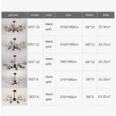 GobekUsa Luxury Glass Ball Nordic Chandeliers - Dimmable