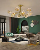 GobekUsa Luxury Glass Ball Nordic Chandeliers - Dimmable