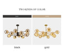 GobekUsa Luxury Glass Ball Nordic Chandeliers - Dimmable