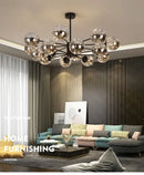GobekUsa Luxury Glass Ball Nordic Chandeliers - Dimmable