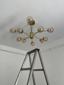 GobekUsa Luxury Glass Ball Nordic Chandeliers - Dimmable