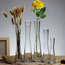 GobekUsa Luxury Glass Flower Vase for Home Decor
