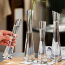 GobekUsa Luxury Glass Flower Vase for Home Decor