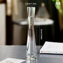 GobekUsa Luxury Glass Flower Vase for Home Decor