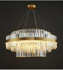 GobekUsa Luxury LED Crystal Chandelier for Home Decor