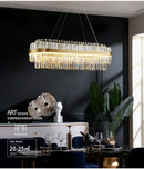 GobekUsa Luxury LED Crystal Chandelier for Home Decor
