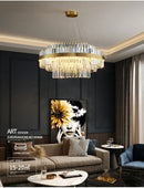 GobekUsa Luxury LED Crystal Chandelier for Home Decor