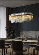 GobekUsa Luxury LED Crystal Chandelier for Home Decor
