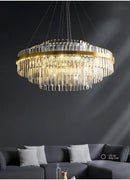 GobekUsa Luxury LED Crystal Chandelier for Home Decor