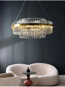 GobekUsa Luxury LED Crystal Chandelier for Home Decor