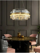GobekUsa Luxury LED Crystal Chandelier for Home Decor