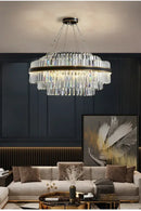 GobekUsa Luxury LED Crystal Chandelier for Home Decor