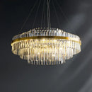 GobekUsa Luxury LED Crystal Chandelier for Home Decor